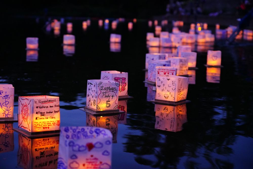 Lantern festival at Pamperin Park