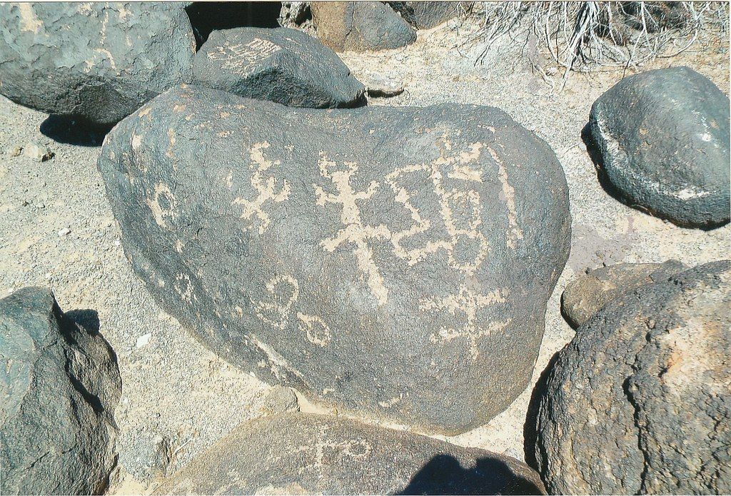 Exhibit of Painted Rock Petroglyph Site