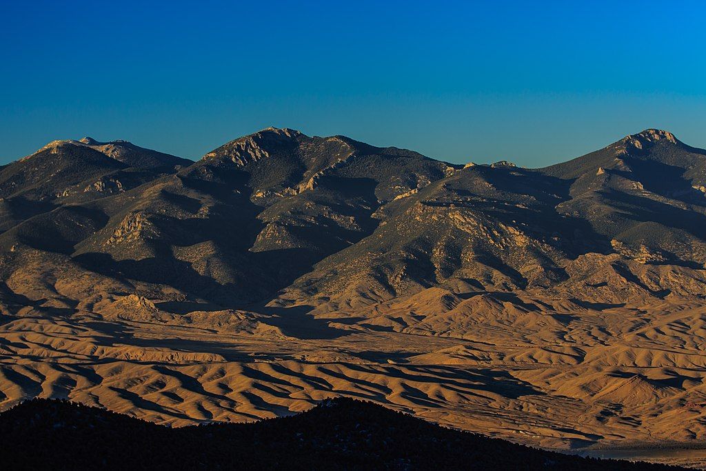 Mountain view from Wheeler Peak Scenic Drive