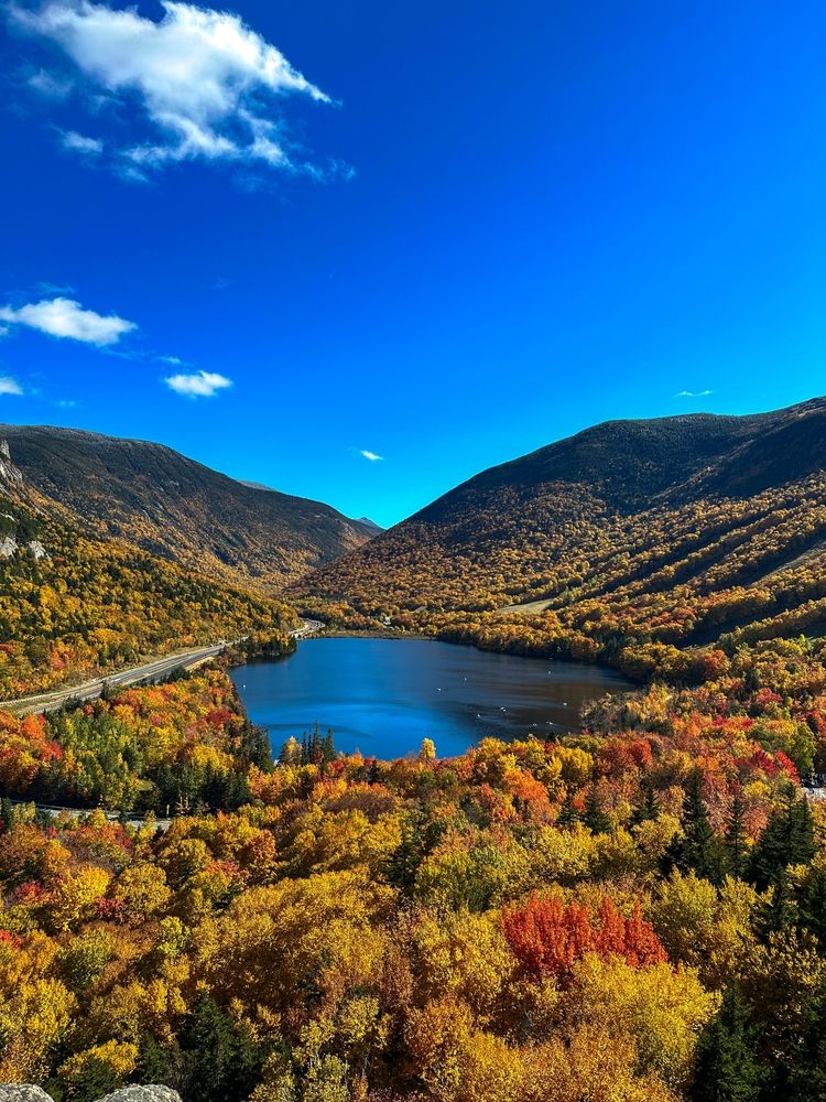 Scenic view from Artists Bluff