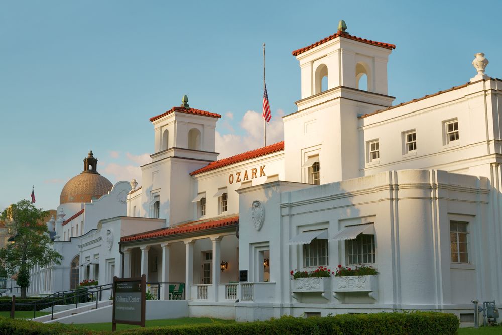 Ozark bathhouse at Bathhouse Row