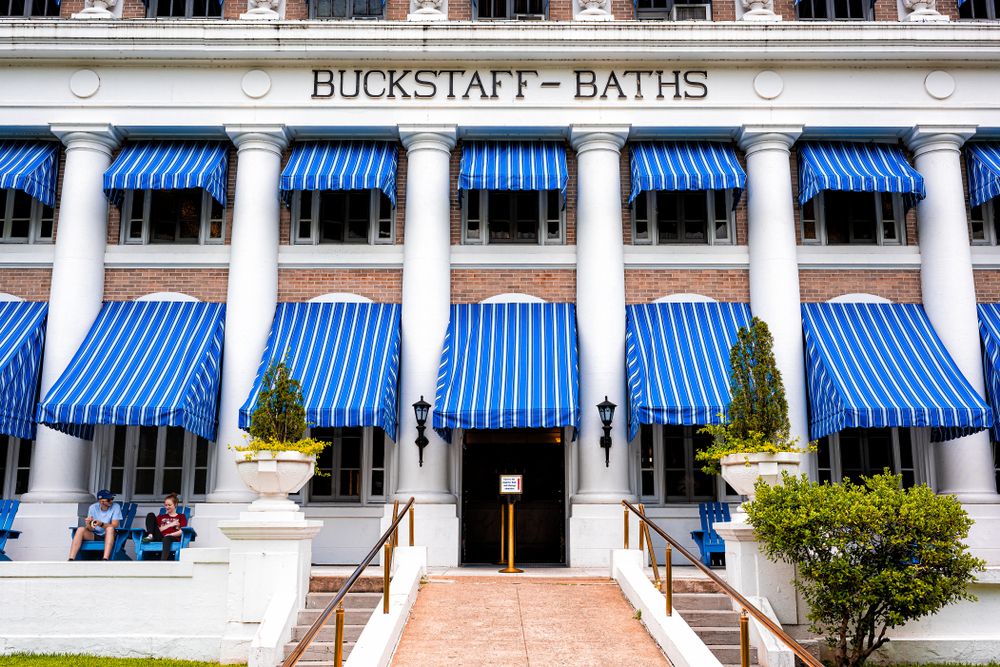 Buckstaff baths at Bathhouse Row