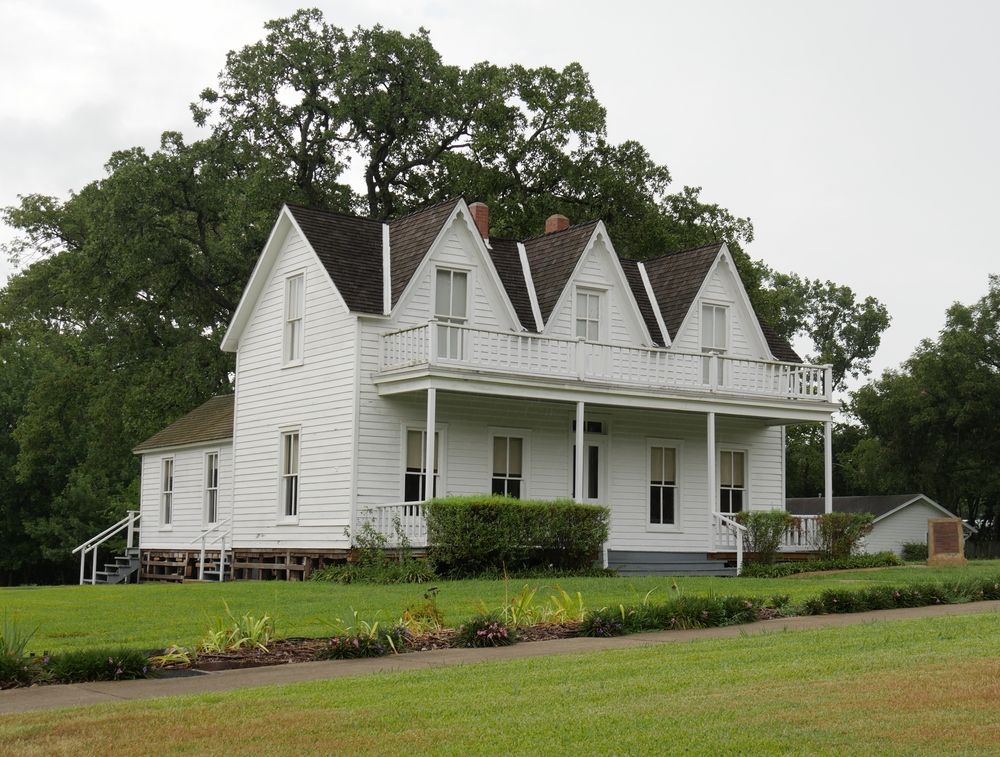 Exterior of Eisenhower Birthplace State Historic Site