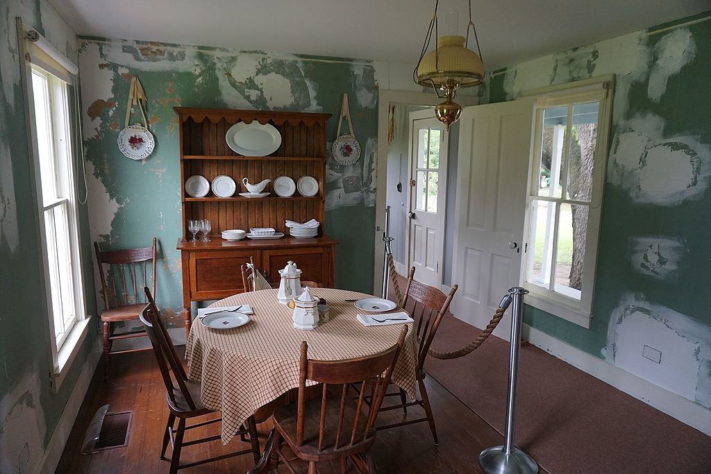 Interior of Eisenhower Birthplace State Historic Site