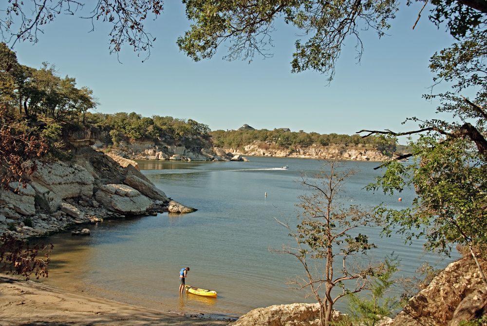 The waters of Eisenhower State Park