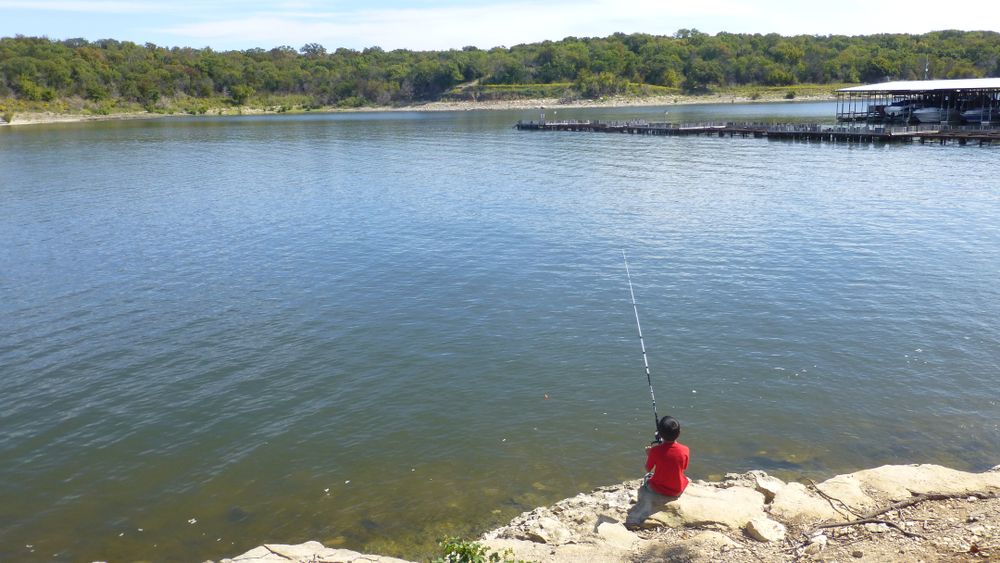 Fishing at Eisenhower State Park