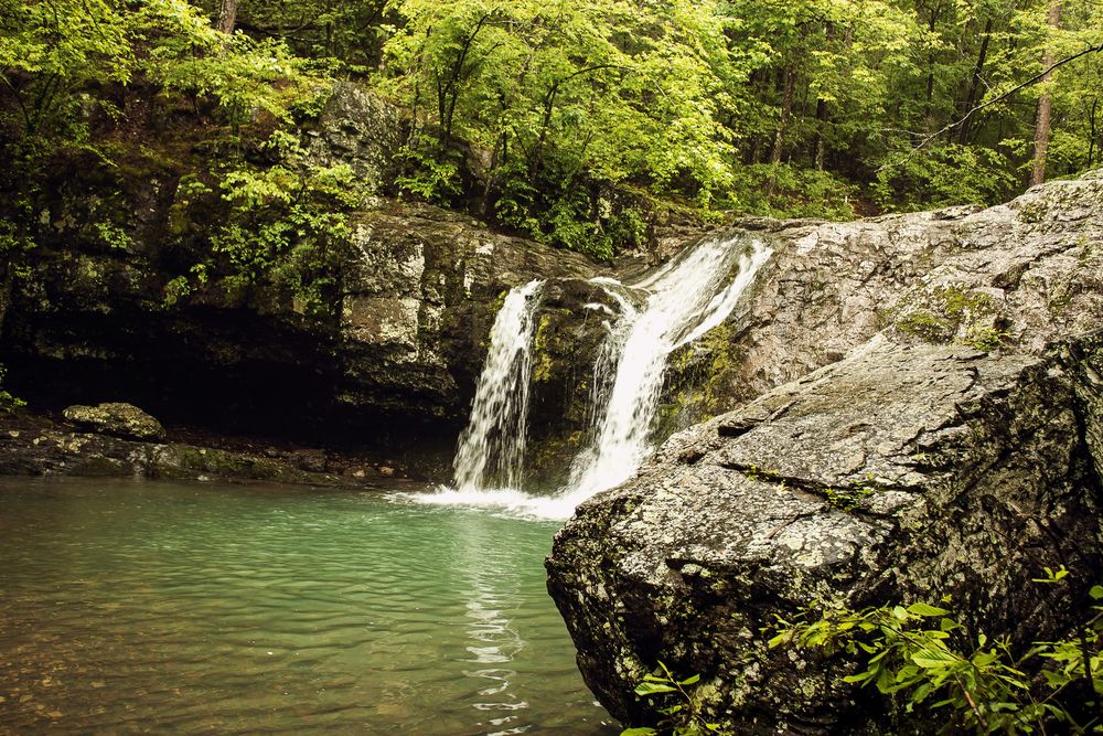 Waterfall at Lake Catherine State Park