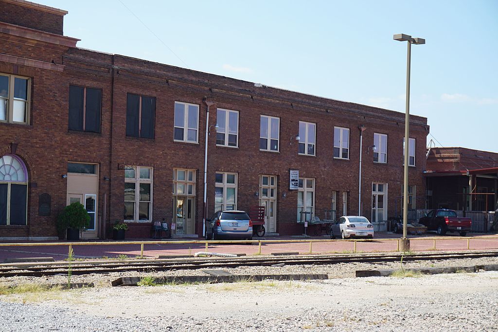 Exterior of the Red River Railroad Museum
