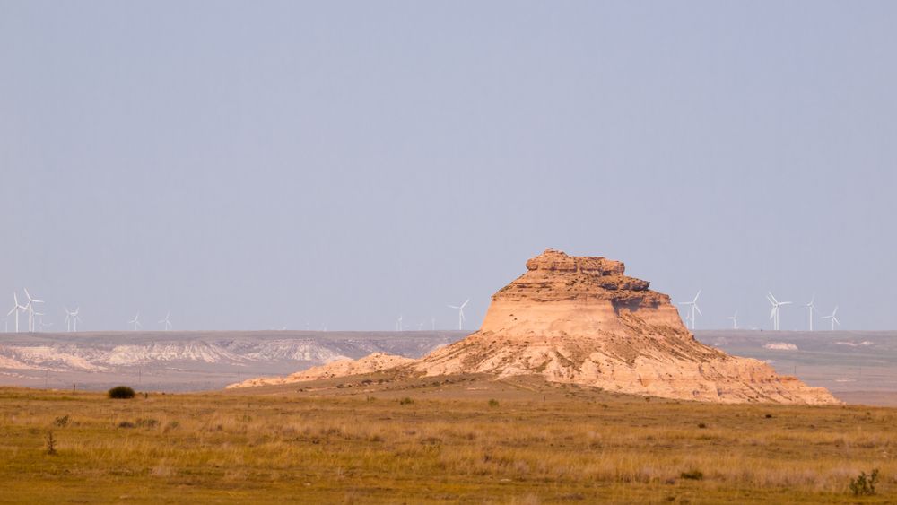 Pawnee buttes at Pawnee National Grasslands