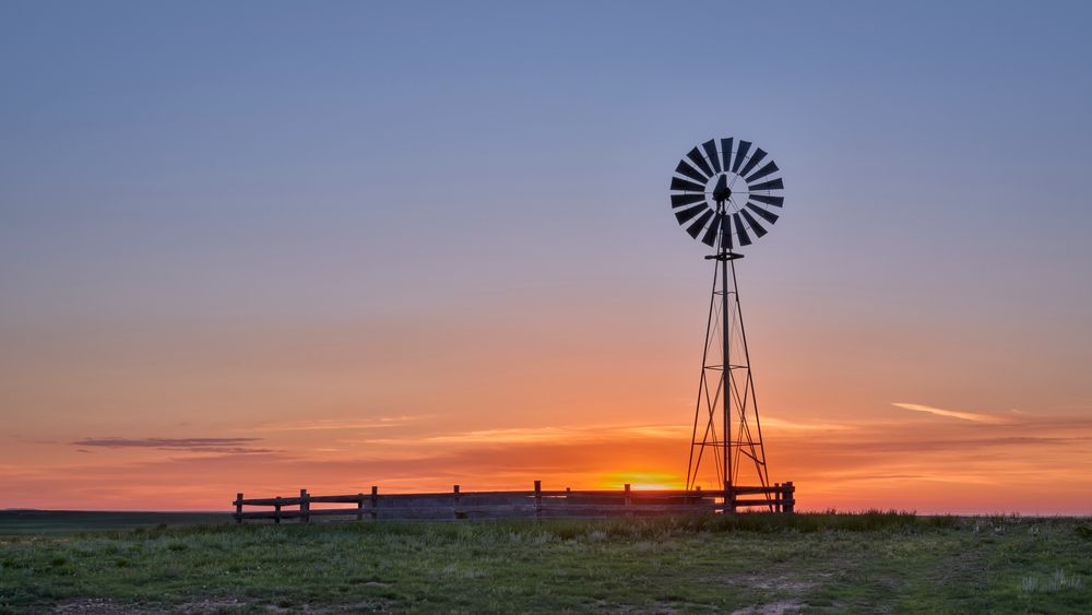 Windmill at Pawnee National Grasslands