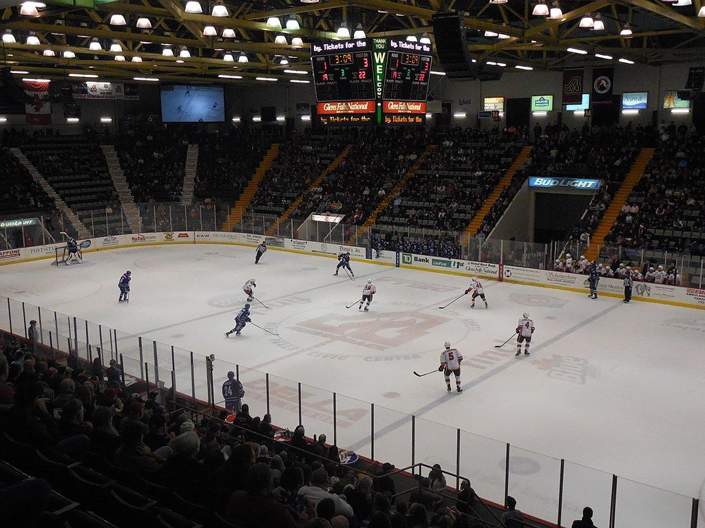 Interior of Cool Insuring Arena