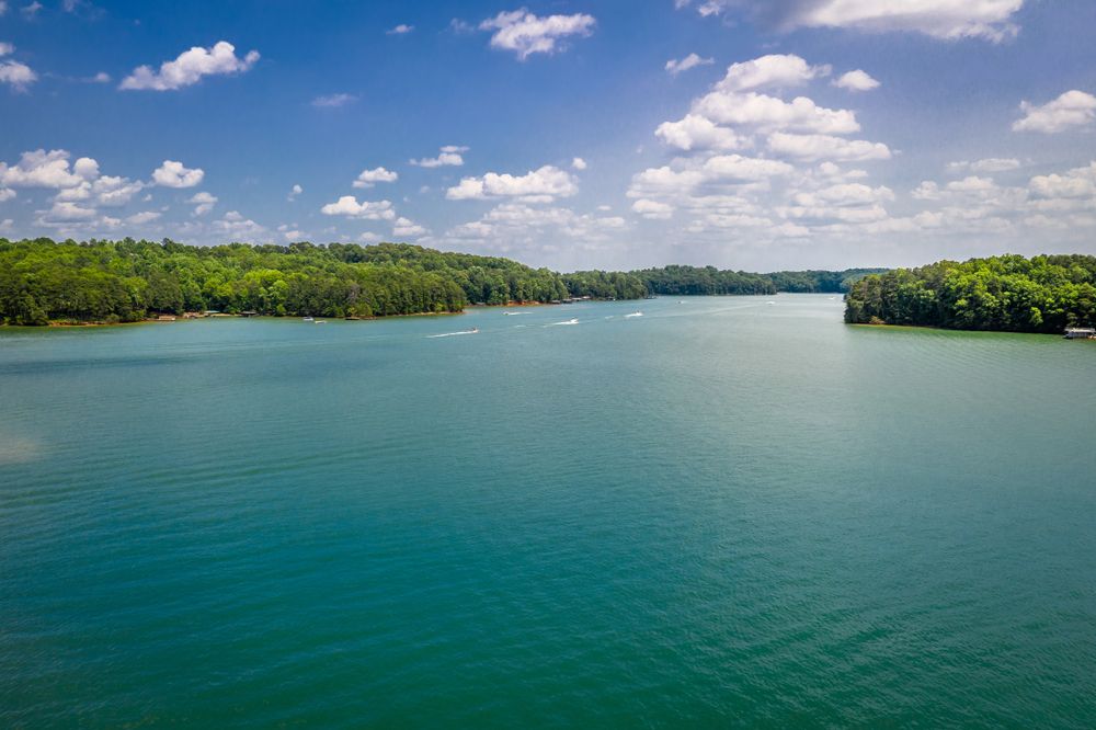 The waters of Lake Lanier