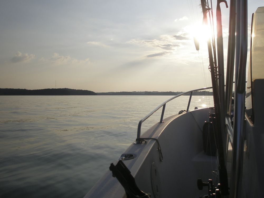 Boating on Lake Lanier