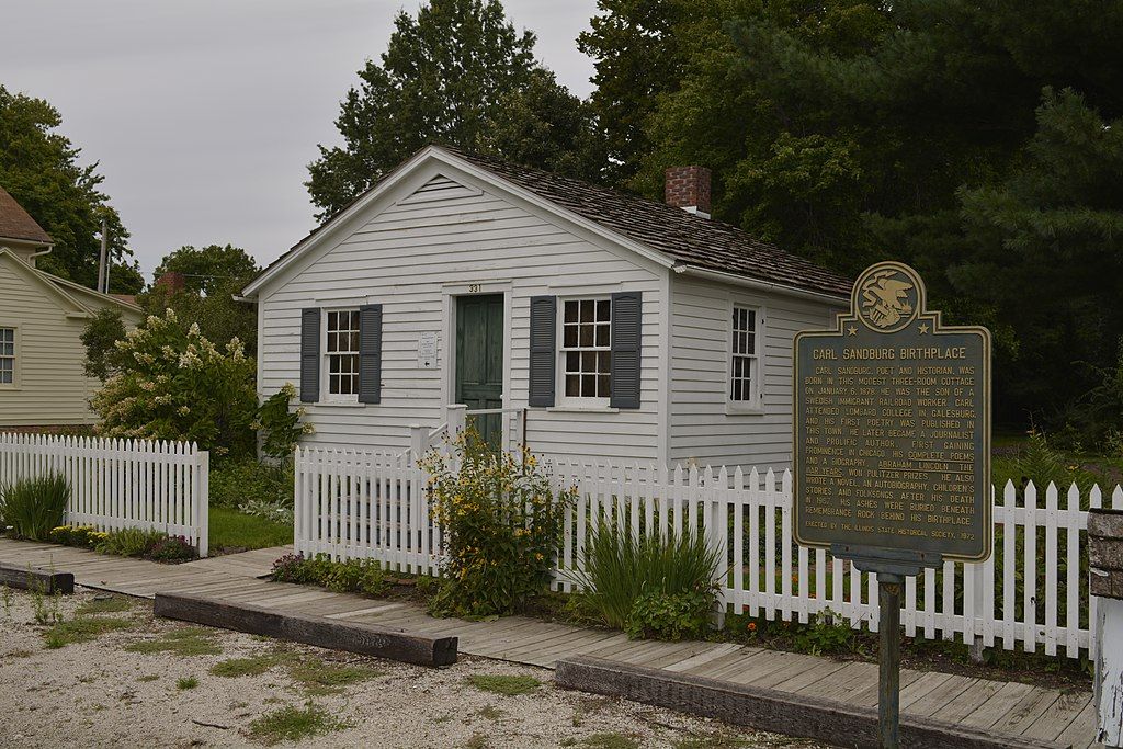 Exterior of Carl Sandburg State Historic Site