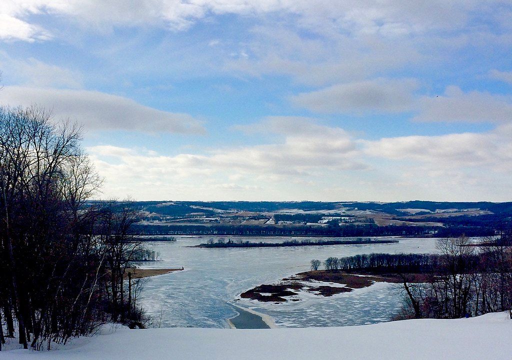 The view from Chestnut Mountain Resort