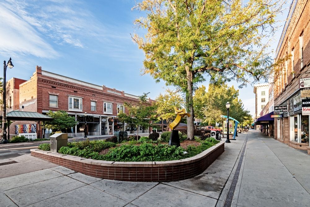 Daytime view of Grand Junction Downtown