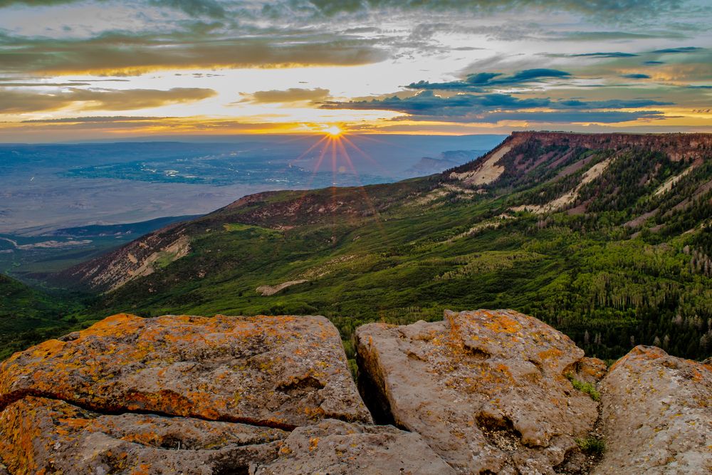 View from Grand Mesa's summit