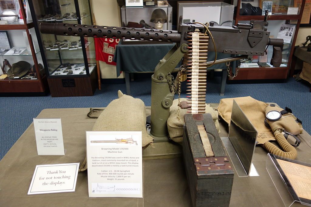 Exhibit in Fort Devens Museum