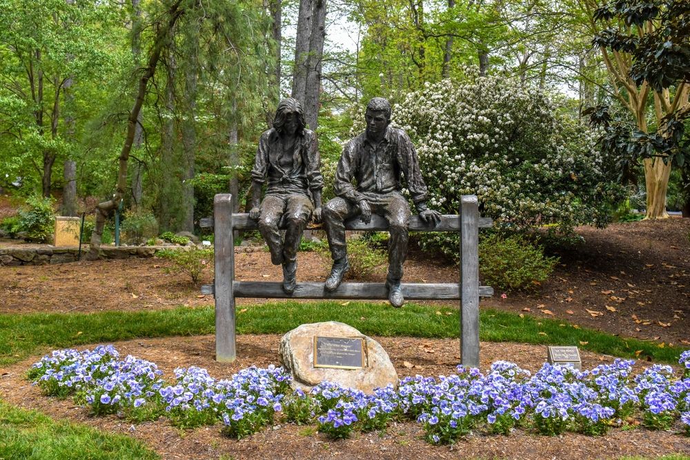 Sculptures at Tanger Family Bicentennial Garden