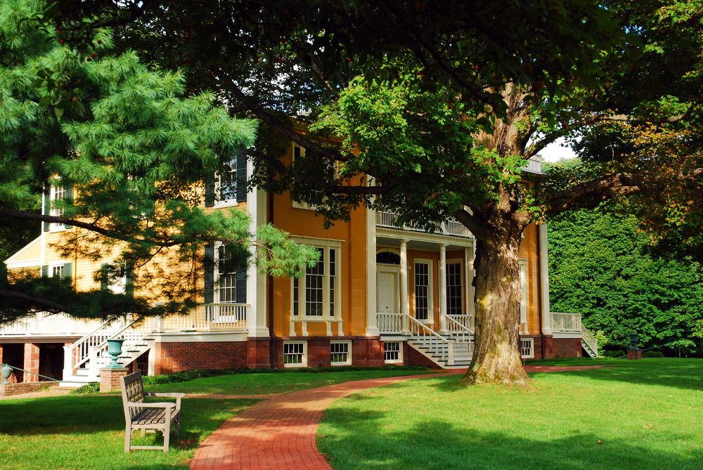 Exterior of the Boscobel House
