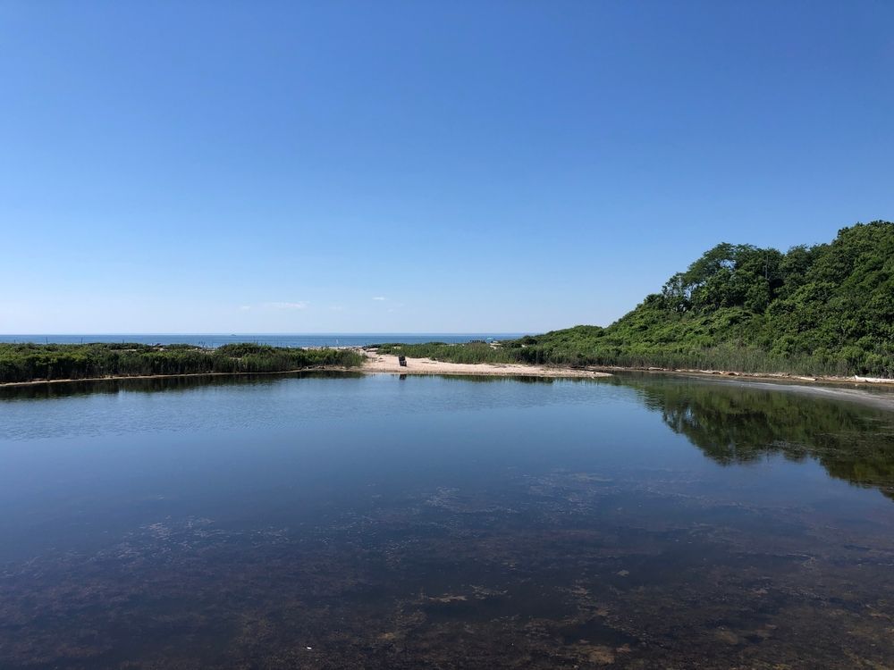 The waters of Inlet Pond County Park