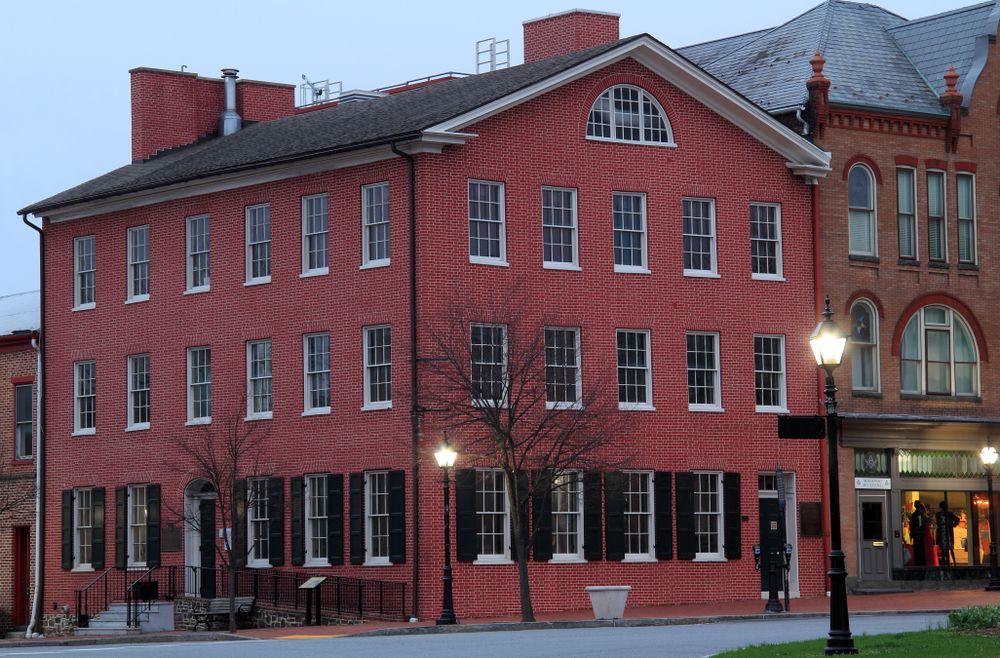 Exterior of David Wills House