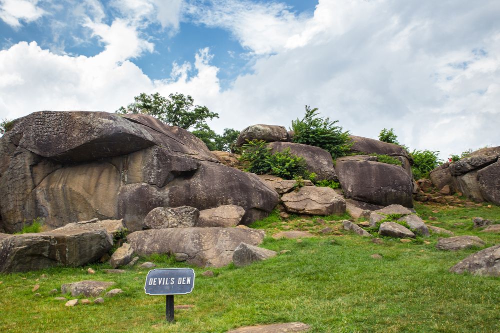 Marker of the Devil’s Den