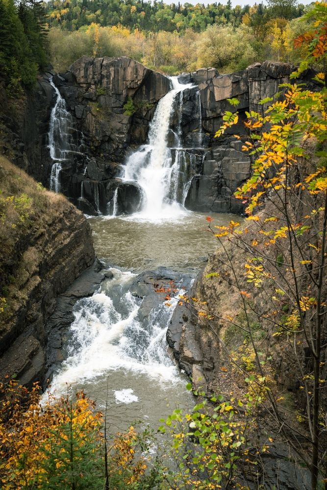 The gorgeous waterfalls of Grand Portage State Park