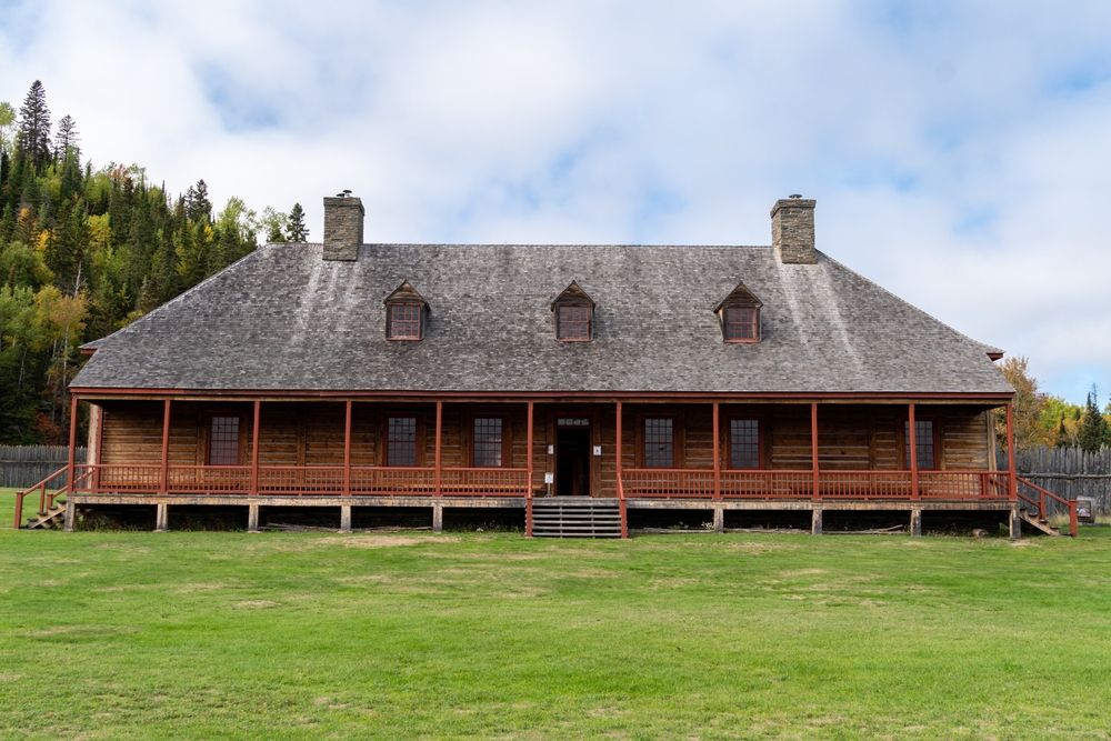 Exterior of Grand Portage National Monument Heritage Center