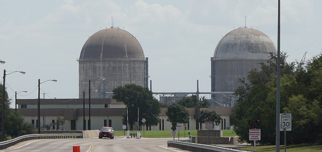 Exterior of Comanche Peak Nuclear Power Plant