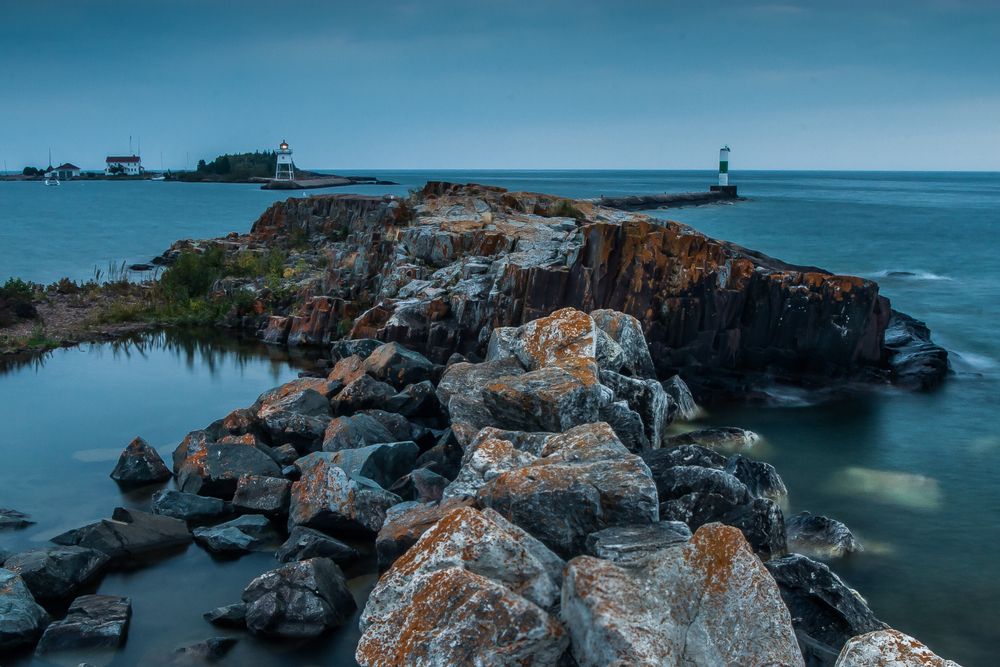 Rocky Banks of Lake Superior