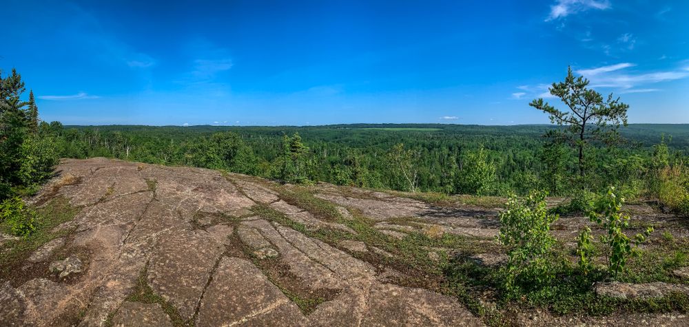 View from the top of Pincushion Mountain Trail