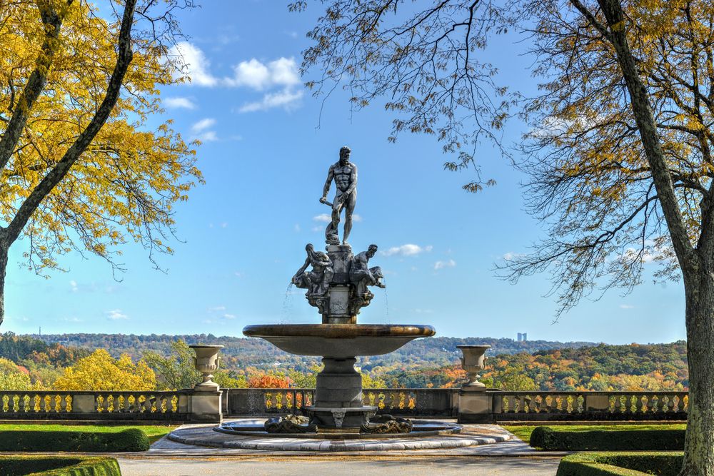 A Statue in Kykuit Estate