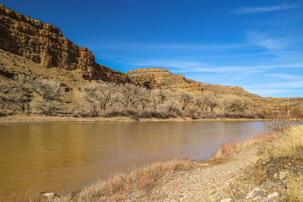The river at James M. Robb - Colorado River State Park