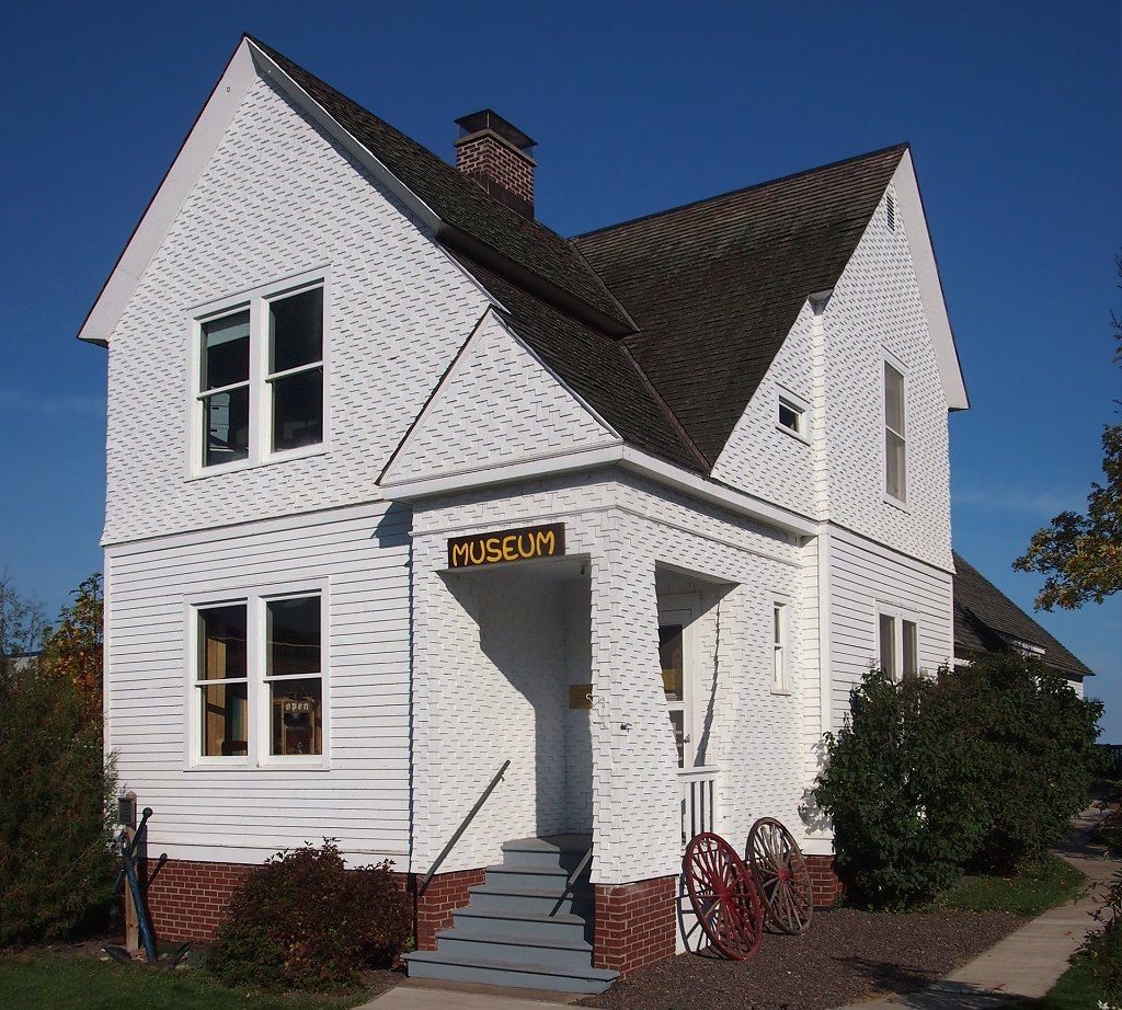 Front exterior of the Historic Cook County museum
