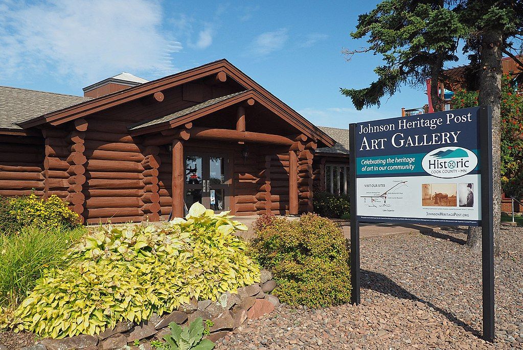 Exterior of Johnson Heritage Post Art Gallery