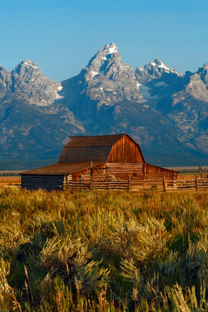 Exterior of a barn at Mormon Row Historic District