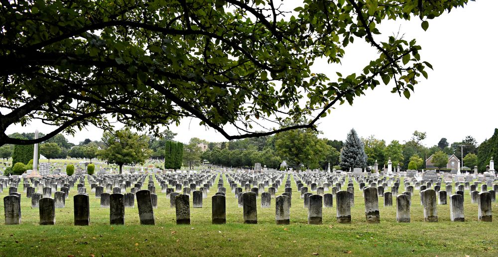 View of Grandview Cemetery