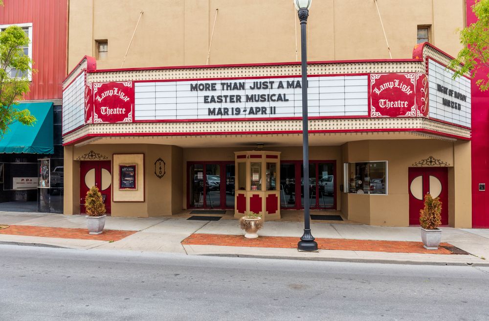 Outside View of LampLight Theatre