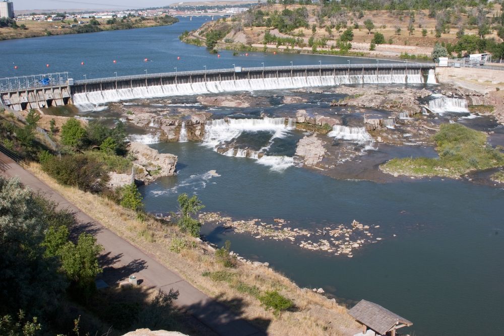 Aerial View of Great Falls
