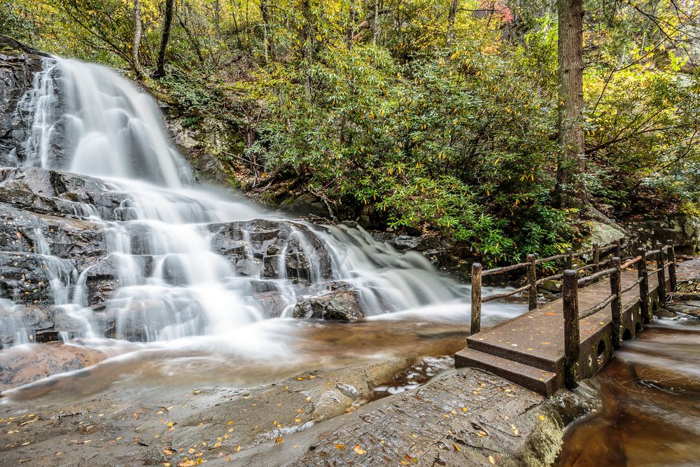 Falls in Great Smoky Mountains National Park