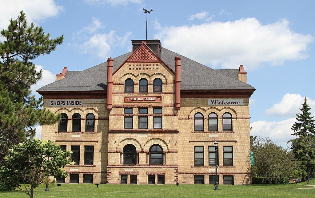 Exterior of Old Central School