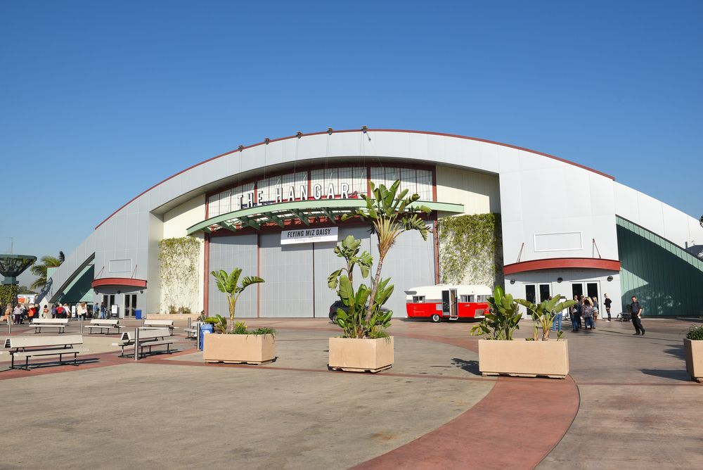 Exterior of a building at OC Fair & Event Center