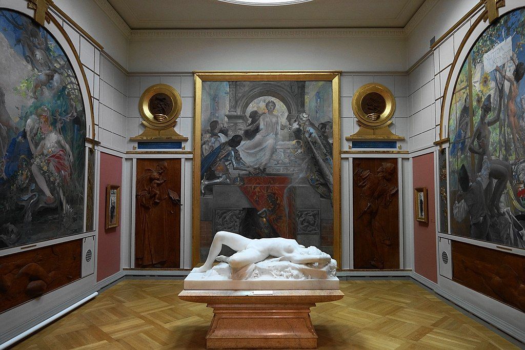 An exhibit in Gothenburg Museum of Art