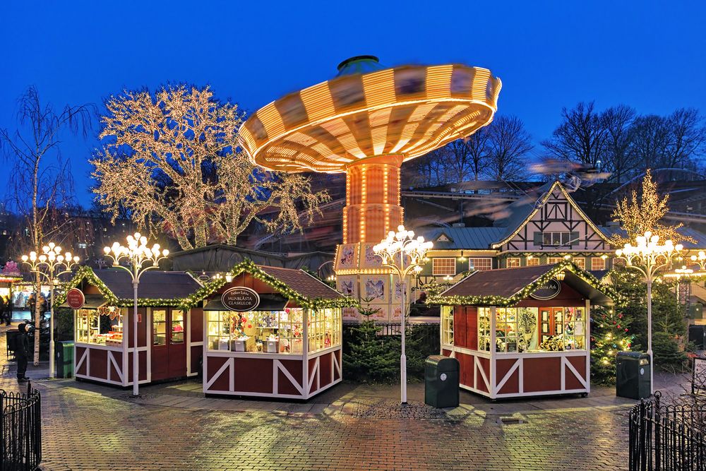 Christmas market at Liseberg