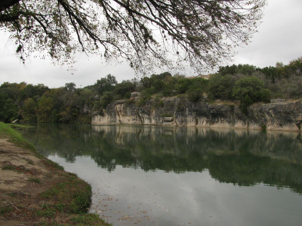 The waters of Blue Hole Park