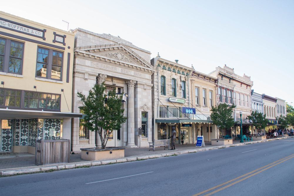 Building along Georgetown’s Historic Downtown