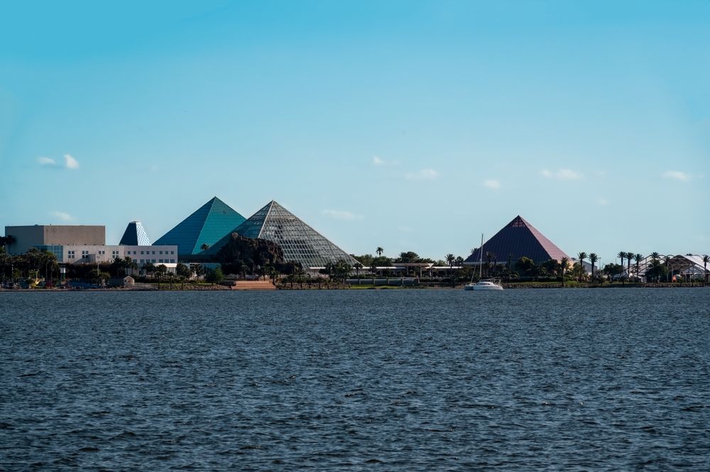 Exterior of Moody Gardens