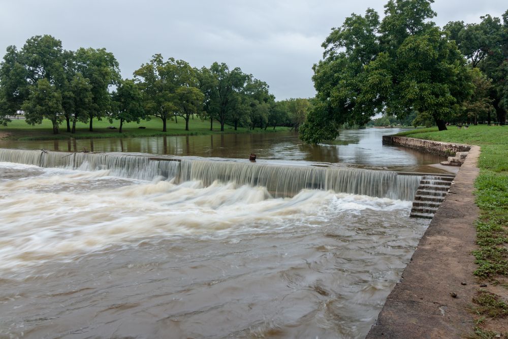 The waters of San Gabriel Park