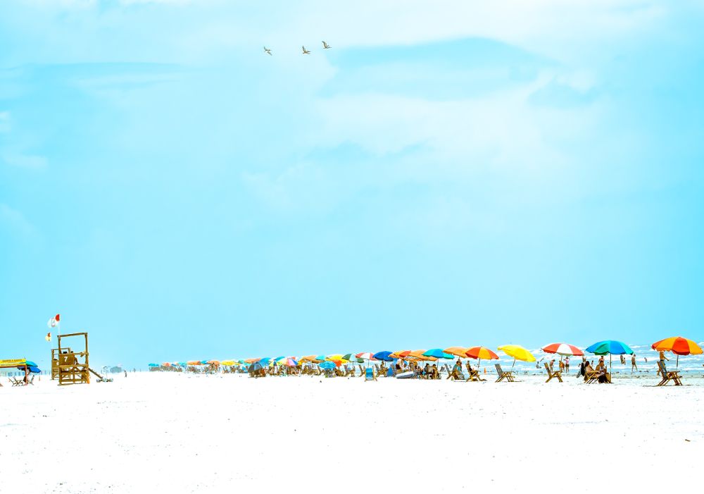 Scenic view of Stewart Beach